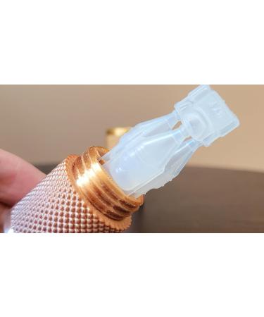 Znet3D Eye Drop Vial Holder & Travel Case - Securely Holds 3 Vials - Screw-On Lid Knurled Design - Multi-Color Travel Solution for Safe Vial Storage - Buy Online on GoSupps.com