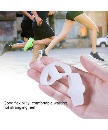 Leryveo Silicone Toe Spacers | Comfortable Hammer Toe Corrector | Reusable Foot Separator for Toes - Toe Relief & Alignment - Buy Online on GoSupps.com