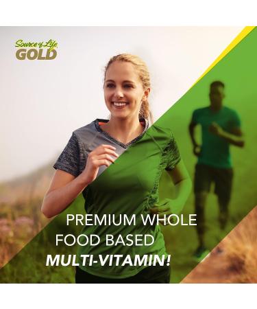 NaturesPlus Source of Life Gold Adult Multivitamin Gummies - 60 Whole Food Gummies - Daily Vitamin Supplement - Energy & Immune Support - Gluten-Free - 30 Servings - 60 Count - Buy Online on GoSupps.com