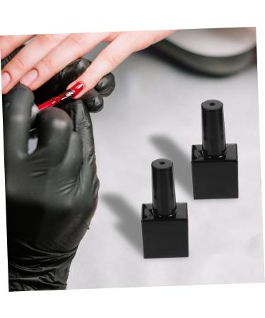  Beavorty Beavorty 6 Piece Refillable Nail Polish Bottles with Black Cap Compact Nail Polish Bottles Lightweight Portable for Professional Use - Buy Online on GoSupps.com