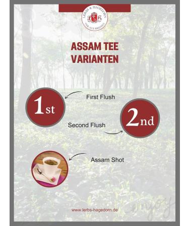  Lerbs & Hagedorn Assam Tea TGFOP Product pillowcase 1 kg - Buy Online on GoSupps.com