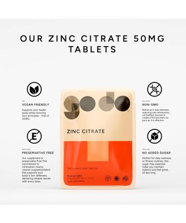 Fitness Health Zinc Tablets 50MG - High Absorption Zinc Tablets - Contribute to Healthy Bones Skin Hairs and Nails - Support Vision - Increase Reproductive Health - Vegan Tablets - (120 Tablets) 120 Count (Pack of 1) - Buy Online on GoSupps.com