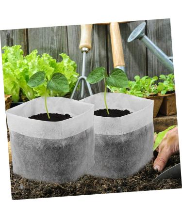 Milisten 100pcs Bag Houseplants Nonwoven Plant Pot Nursery Bag Indoor Tea Bag - Buy Online on GoSupps.com