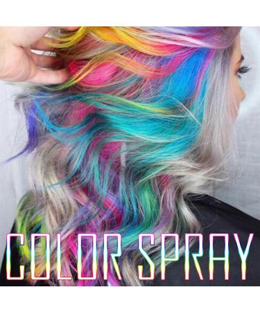 Pink Hair Dye - Hair Colour Spray - Barbie Pink Temporary Coloured Hair Spray - Pink Coloured Hair Spray - Semi Permanent Hair Dye Spray - Instant Styling Semi-Permanent Hair Colour Spray - Buy Online on GoSupps.com