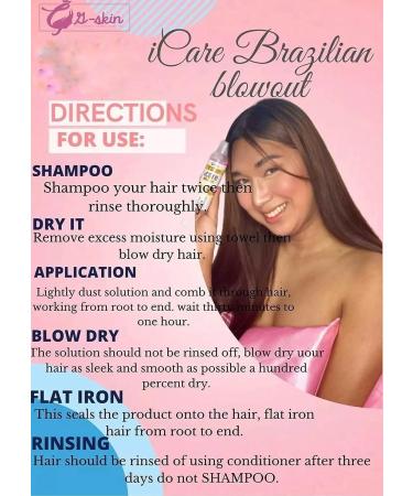 G-Skin iCare Brazilian Blowout 100ml with Collagen & Argan Oil - Intense Shine Treatment - Buy Online on GoSupps.com