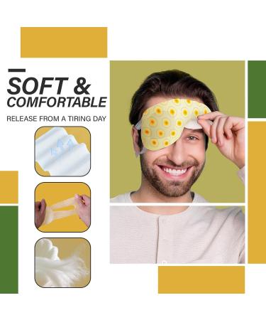 ProCIV 16 Packs Steam Eye Mask Warming Eye Mask Self Heating Eye Mask Sleep Mask Heated Eye Mask for Dry Eyes Fatigue Disposable Eye Mask Great Gifts for Men Women(Chamomile) - Buy Online on GoSupps.com
