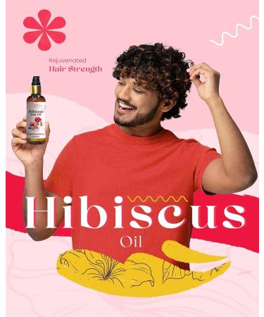 Siya Ayurveda Hibiscus Oil for Hair Growth & Frizz Control | Herbal Hair Care Solution for Damaged Hair - Buy Online on GoSupps.com