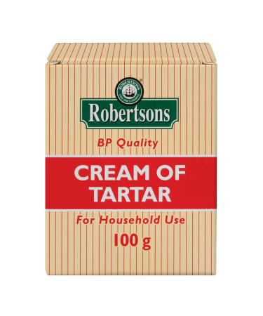 Robertson's Robertsons Cream of tartar Use for cooking cleaning baking stabilizes proteins and adds volume Blocks 3 x 100gram