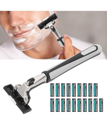Men's Stainless Steel Safety Razor | Travel & Home Use | Premium Shaver for a Smooth Finish - Buy Online on GoSupps.com