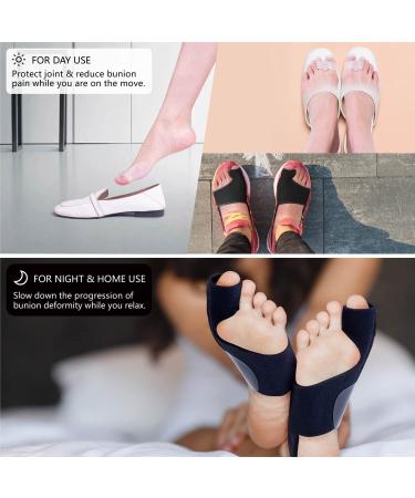 4GEAR SPORTLIFE Bunion Corrector Kit - 8pcs | Bunion Night Splints, Sleeves, Toe Separators | Day & Night Pain Relief for Men & Women - Buy Online on GoSupps.com