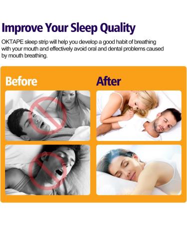 OKTAPE Adult Sleep Strips - 30 Pieces | Mouth Shape Anti-Suffocation Design | Stretchable Mouth Tape for Better Nose Breathing | Pink Adult - Buy Online on GoSupps.com