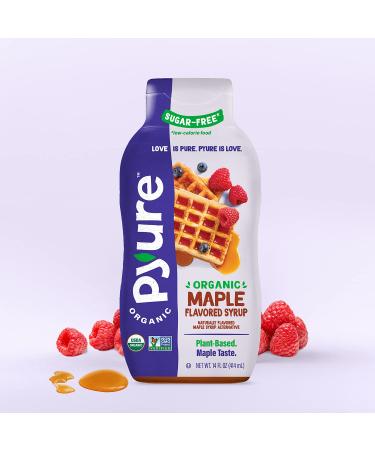 Pyure Organic Maple Syrup Alternative - Sugar-Free, Keto & Low Carb | 14 Fl Oz - Buy Online on GoSupps.com