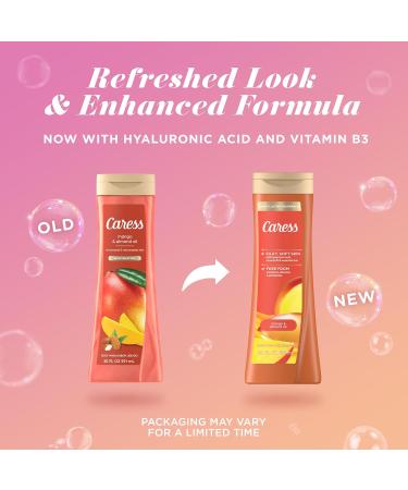 Caress Body Wash Mango & Almond Oil For Smooth And Rejuvenated Skin Body Soap 20 fl oz Pack of 4 - Buy Online on GoSupps.com