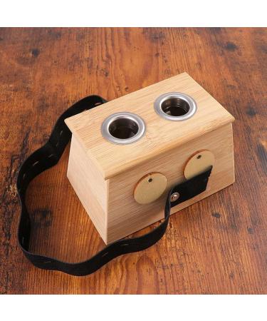 2 Pcs Moxa Holder Boxes Bamboo Craft Moxibustion Care Boxes Body Massagers - Buy Online on GoSupps.com