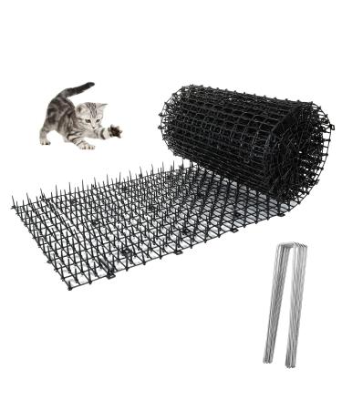 SENENQU Cat Scat Mat with Spikes 12in x 13ft Scat Mat for Cat Indoor, Cat Repellent Mats Anti-Cats Deterrent Mat Prickle Strips Home Spike Deterrent for Outdoor Garden Window Sofa