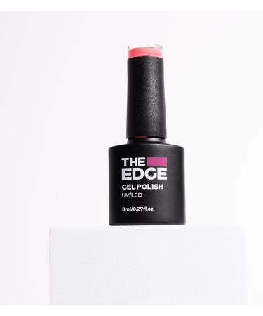 THE EDGE Gel Nail Polish 8ml - The Watermelon Pink - UV/LED Manicure/Pedicure for Salon & Home Use Highly Pigmented/Long Lasting/2-Coat Coverage - Buy Online on GoSupps.com
