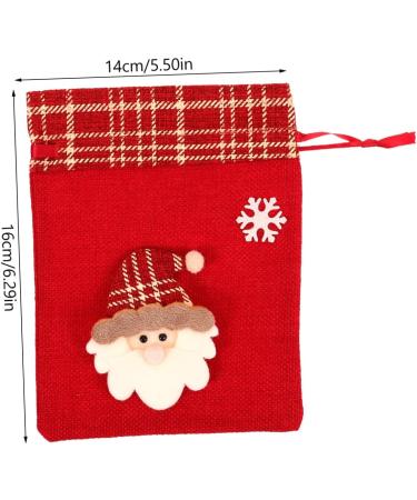 OFFSCH 3pcs Christmas Candy Bag Storage Bags Candy Bags Christmas Container Bag Cloth Small - Buy Online on GoSupps.com