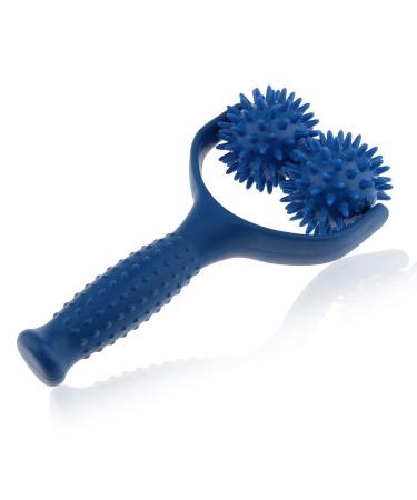 LHKJ massage roller with 2 massage balls massage roller with knobs for shoulder leg muscle relaxation