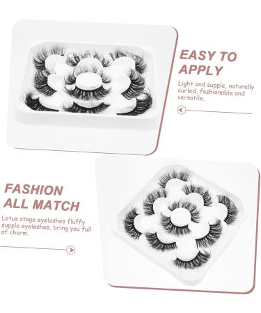 minkissy 5 Pairs Eyelashes Women Fake Eyelash Fluffy Lash Extension Soft Thick Lashes Natural Fake Eyelash 3d Handmade Eye Lashes Natural Lashes Girls Fake Lash Adhesive Fiber Manual 9 d - Buy Online on GoSupps.com