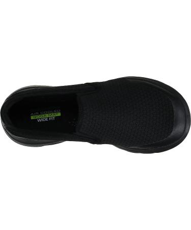 Skechers Men's Gowalk 5-Elastic Stretch Slip-on Loafer Sneaker 10.5 Black - Buy Online on GoSupps.com