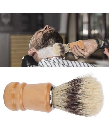 Premium Men's Beard Brush - Skin-Friendly Facial Brush with Natural Wood Handle for Sensitive Beard Care & Styling - Buy Online on GoSupps.com