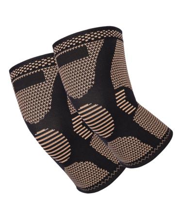 Focket Knitted Knee Sleeve Simple Knee Brace 1 (Letter Printed Type XL) Letter Printed Type XL Letter Printed Type XL