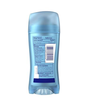 Secret Invisible Solid Antiperspirant Deodorant Vanilla Scent 2.6oz - Pack of 4 - Buy Online on GoSupps.com