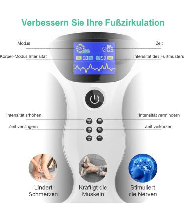 Creliver Medic Pro: Foot & Leg Circulatory Stimulator - Alleviate Fatigue Pain & Improve Blood Circulation - Buy Online on GoSupps.com