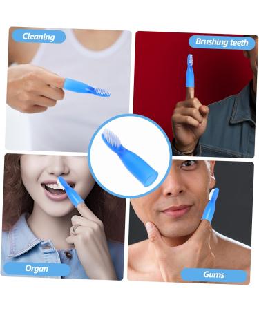 Buy Sewoart 10-Pack Portable Mini Toothbrushes - Soft Nylon Travel Accessories with Thumbprint Handle for Daily Use - Buy Online on GoSupps.com