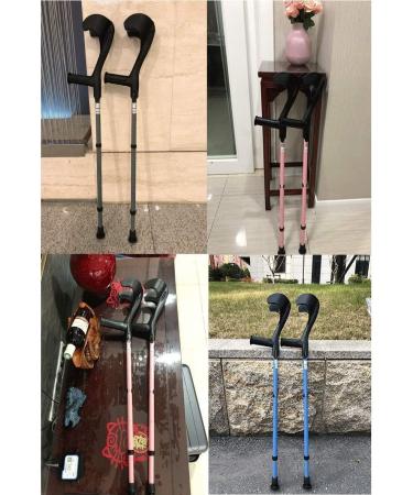 Forearm Crutches Adjustable Cane Forearm Crutches - Lightweight Arm Cuff Crutch - Adjustable Heavy Duty for Standard and Tall Adults - Comfortable Lightweight Arm Crutch Journey - Buy Online on GoSupps.com