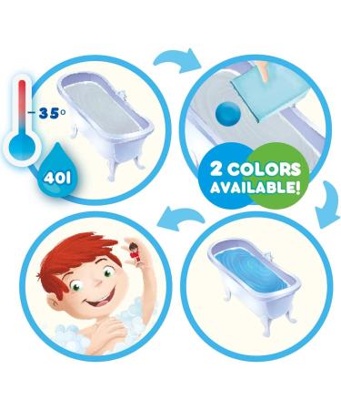 Inkee Surprise Football Bath Ball | Fun Children's Toy with Suction Cup Player | Popcorn Fragrance | 1 Pack Dermatologically Tested - Buy Online on GoSupps.com
