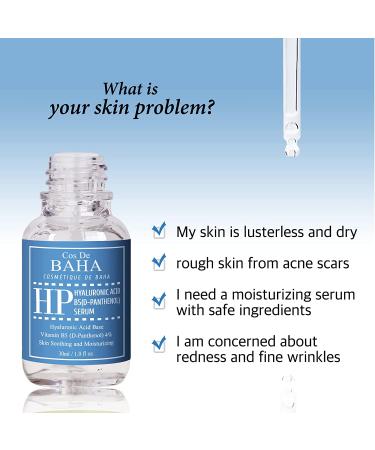 Cos De BAHA HP Hyaluronic Acid B5 Serum 1 oz - Hydrating & Revitalizing Skin Care - Buy Online on GoSupps.com