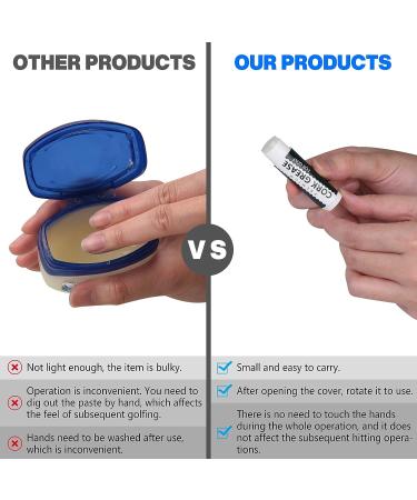 Improve Golf Game with LZFAN Slick Stick Anti-Slice Compound - Hook and Spin Reduction, Distance & Accuracy Boost - Buy Online on GoSupps.com