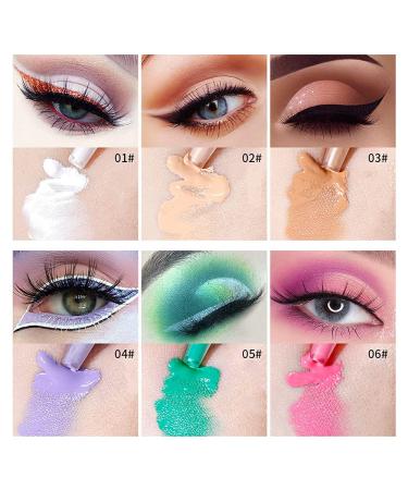 Matte Eyeshadow Cream | High Color Rendering & Long-Lasting Water-Proof Base Primer - White - Buy Online on GoSupps.com