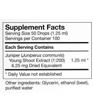 UNDA Gemmo Therapy Juniperus Communis - Juniper Young Shoot Extract 4.2 fl. oz | Organic Herbal Supplements for International Shipping - Buy Online on GoSupps.com