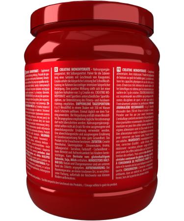 Activlab Creatine Monohydrate 500g - Chewing Gum Flavor | 83 Portions | 4.5g Creatine | Power & Endurance | For Bodybuilders & Athletes | 3x Lab Tested | Includes Measuring Cup - Buy Online on GoSupps.com