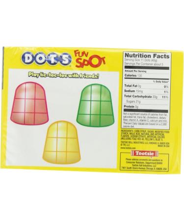 Tootsie Dots Assorted Flavors 7.5000-Ounces (Pack of 12) - Buy Online on GoSupps.com