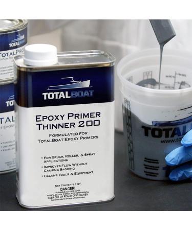 TotalBoat Epoxy Primer Thinner 200 Marine Solvent Quart - 32 Fl Oz - Buy Online on GoSupps.com