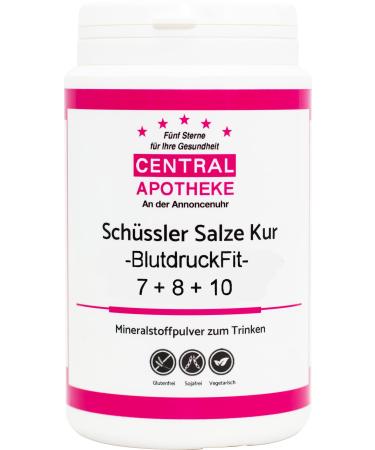 Casida Sch ssler Blood Pressure Salts Fit 7 + 8 + 10 Pharmacy Salts 225 g
