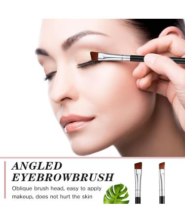 50-Piece Eyebrow Makeup Brush Set for Precision Application and Blending - Buy Online on GoSupps.com