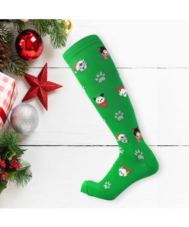 Buy Mynh Christmas Socks - Unisex Overknee Stockings | Warm Sports & Hiking Socks | Perfect Christmas Gift! - Buy Online on GoSupps.com