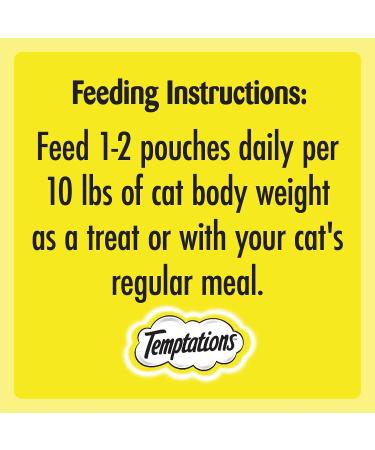 TEMPTATIONS Cat Treats Adult Creamy Puree Lickables Chicken 44 x 12g Pouches - Buy Online on GoSupps.com