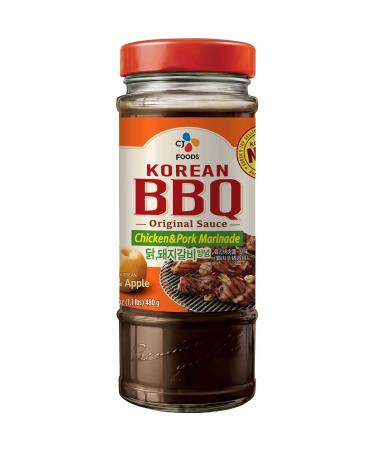 CJ Korean BBQ chicken and pig 480 g - Buy Online on GoSupps.com