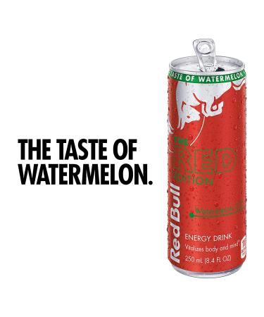 Red Bull Watermelon Red Edition Energy Drink 8.4 Fl Oz (Pack of 24) - Buy Online on GoSupps.com