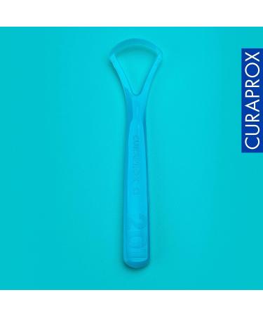 Curaprox CTC 202 Tongue Scraper - Dual Edge Design for Effective Tongue Cleaning - Buy Online on GoSupps.com