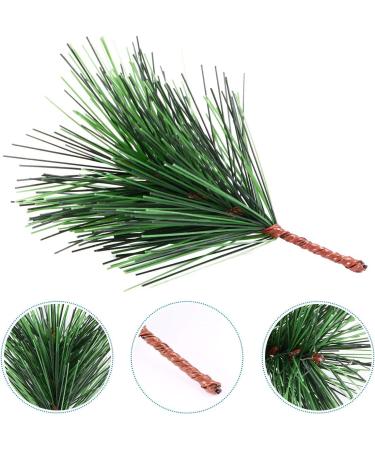 LUOZZY 30 Pcs Realistic Ornaments Versatile Simulated Pine Branches (Green) - Buy Online on GoSupps.com