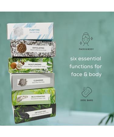 Revitale Natural Cleansing Soap Set (6 x 100g Bars - Buy Online on GoSupps.com