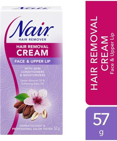 Nair Hair Removal Cream for Face & Upper Lip with Sweet Almond Oil and Baby Oil 57-g & 3-In-1 Hair Removal Lotion for Sensitive Skin with Sunflower Seed Oil 175-ml Cream + 3-In-1 Hair Removal - Buy Online on GoSupps.com