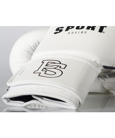Paffen Sport Fit Boxing Gloves - Breathable Mesh for Boxing Kickboxing Muay Thai & K1 | White 12oz - International Shipping Available - Buy Online on GoSupps.com
