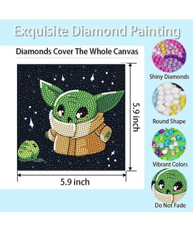 5D DIY Diamond Art Kits, Cartoon Diamond Crystal Painting Kits